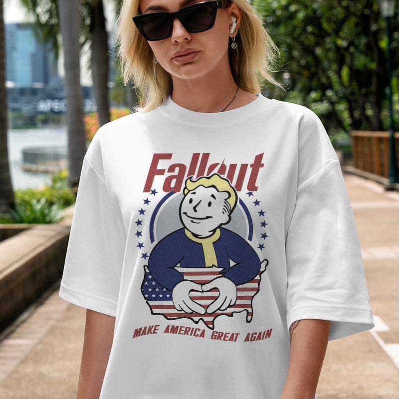 Fallout Merica Vintage Unisex Shirt Sweatshirt Hoodie | DripVista.com
