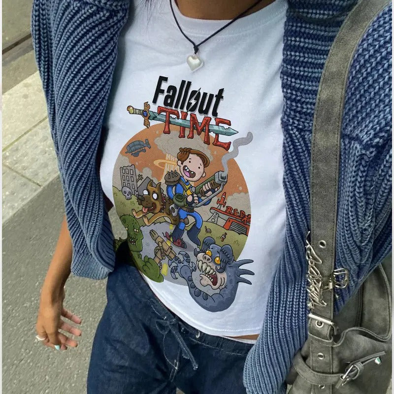 Fallout Time Vintage Unisex Shirt Sweatshirt Hoodie | DripVista.com