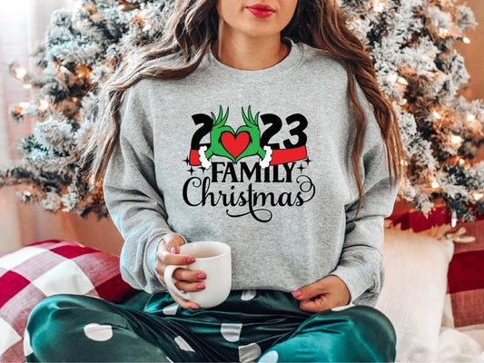 Family Christmas 2023 Sweatshirt, Marching Family Holiday Hoodie, Sibling Xmas Party Sweater, Xmas Family Gathering Hoodie, Family Christmas Gift Sweater.