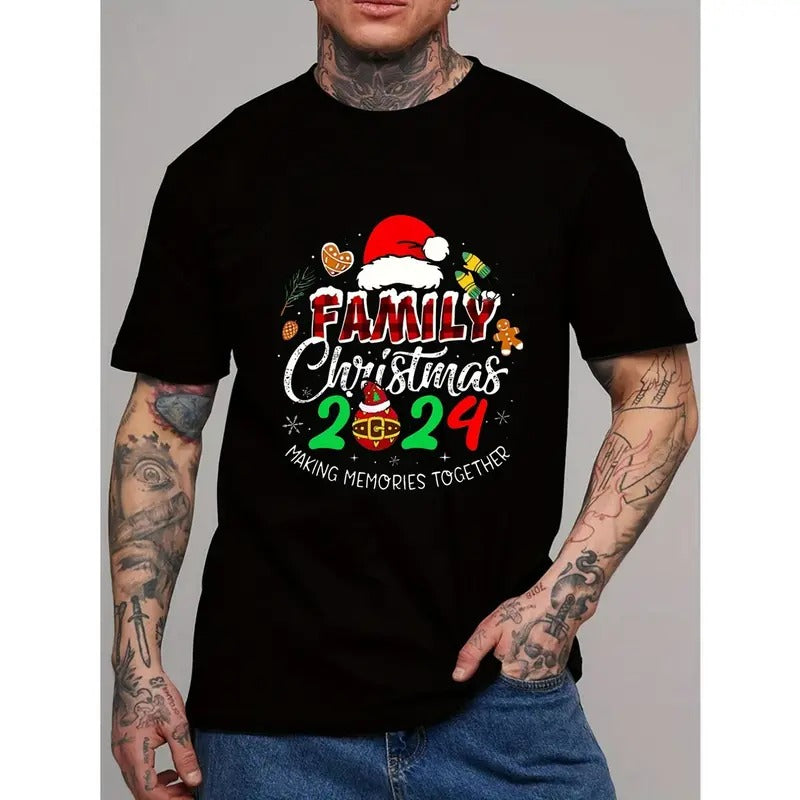 Family Christmas 2024 Shirt, Christmas 2024 Shirt, Christmas Crew Tee, Family Christmas, Christmas Group, Christmas Matching Family Shirts Made in USA