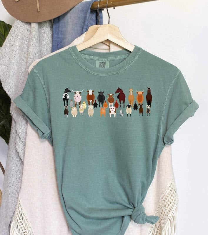 Farm Animals Lover T-Shirt Hoodie, Sweatshirt | DripVista.com