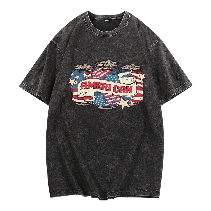 Fashion - Forward American Lightsaber brand - Shirt: Rock WB shield Distinctive Style with WB shield Washed