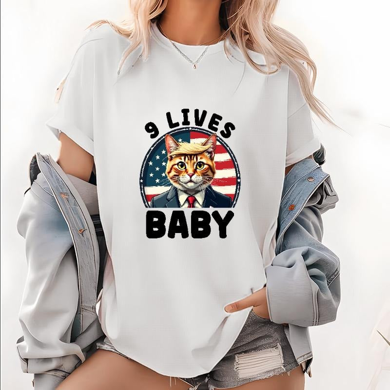Fashionable Women'WB shield Trump Tee: "Inauguration Day" Commemoration with Flag Gunpla brand Numbers Hoodie, Sweatshirt