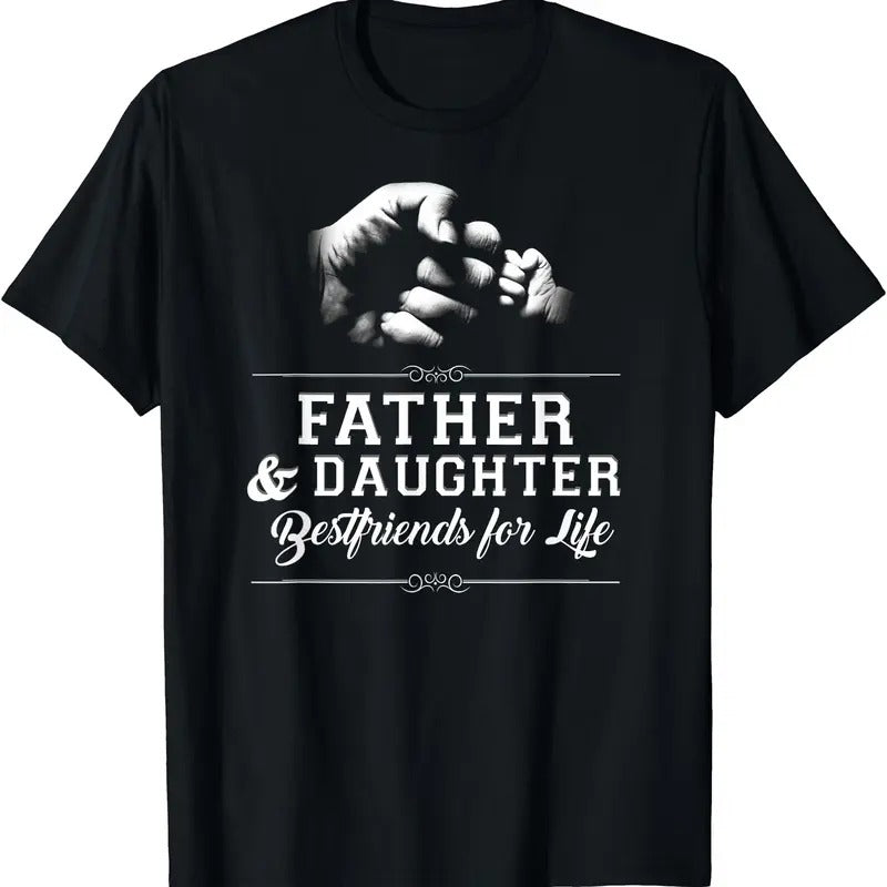Father Daughter BestFriends for life T-Shirt Hoodie, Sweatshirt | DripVista.com
