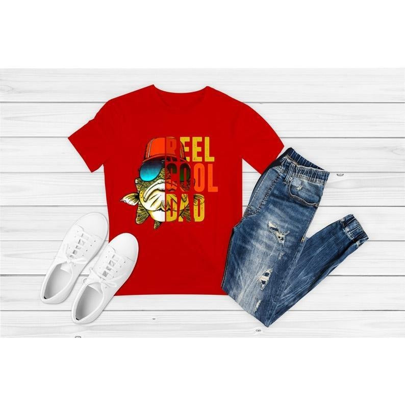 Father's Day Gifts Reel Cool Dad T Shirt Hoodie Sweater Father's Day Gift for Dad Cool Dad Club For Dad Sweatshirt Dad