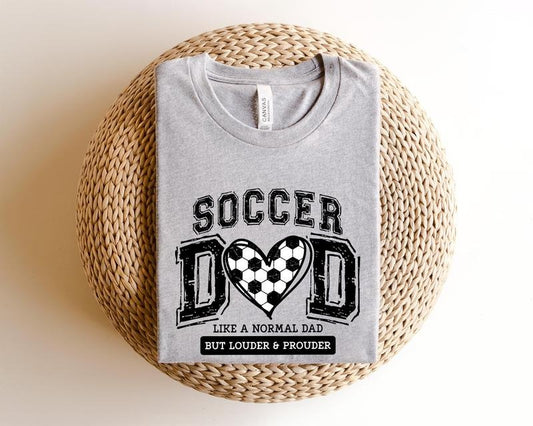Father's Day Gifts Soccer Dad T Shirt Hoodie Sweater Soccer Shirtsoccer Dad Giftdad Sports Shirtsoccer T-shirt father Day Gift father Birthday Gift daddy Shirt