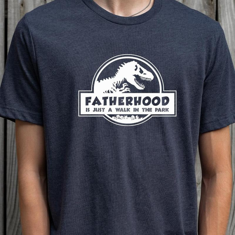 Fatherhood TShirtDino Dad TeeFatherhood Adventure Tee