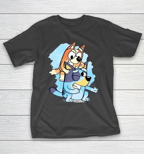 Fathers Blueys Dad Mum Love Funny T-Shirt
