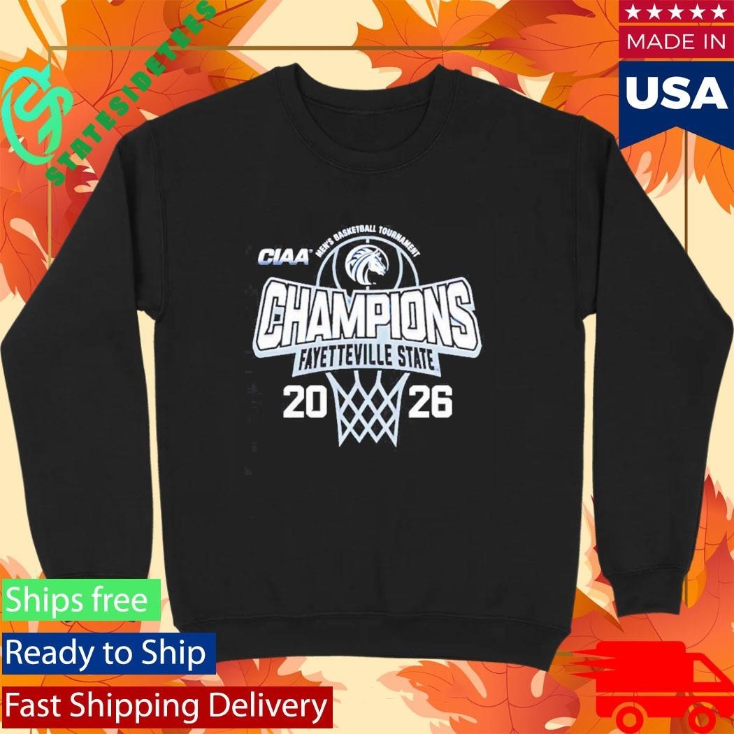 Fayetteville State Men’s Basketball 2026 CIAA Tournament Champions Shirt