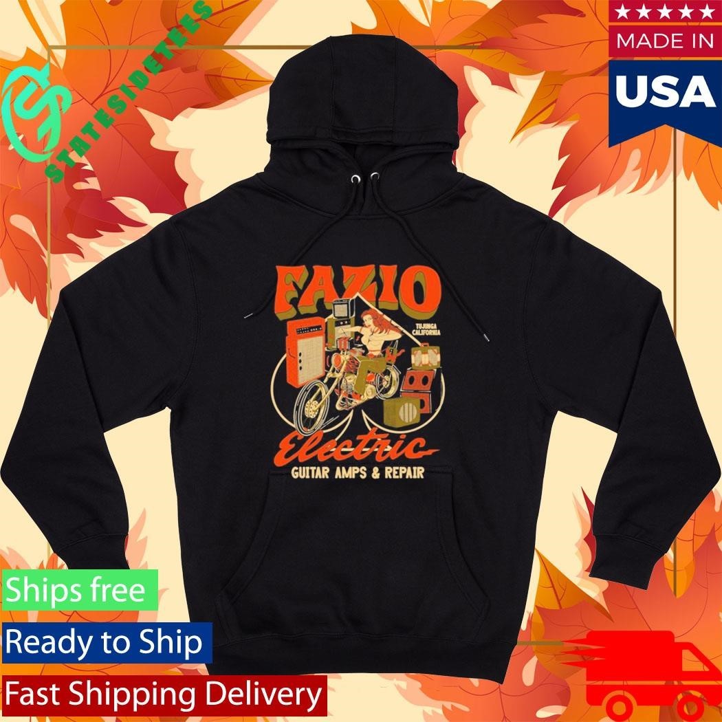 Fazio Electric Guitar Amps And Repair Shirt