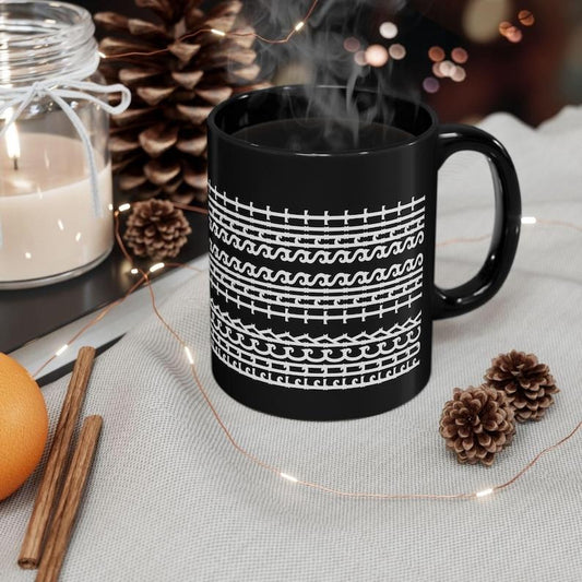 Fck This Shit Hidden Message Coffee Mug Funny unique mug for friends family and coworkers 11oz 15oz Mug Ceramic Classic