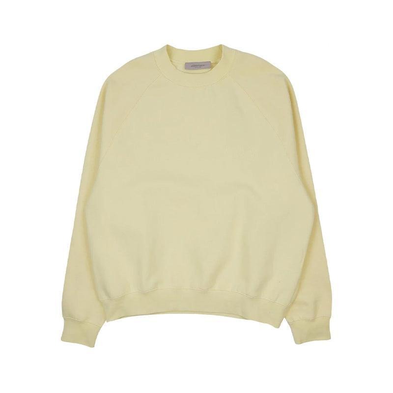 Fear of God Essentials Crewneck 'Canary' Hoodie Casual Clothes Man