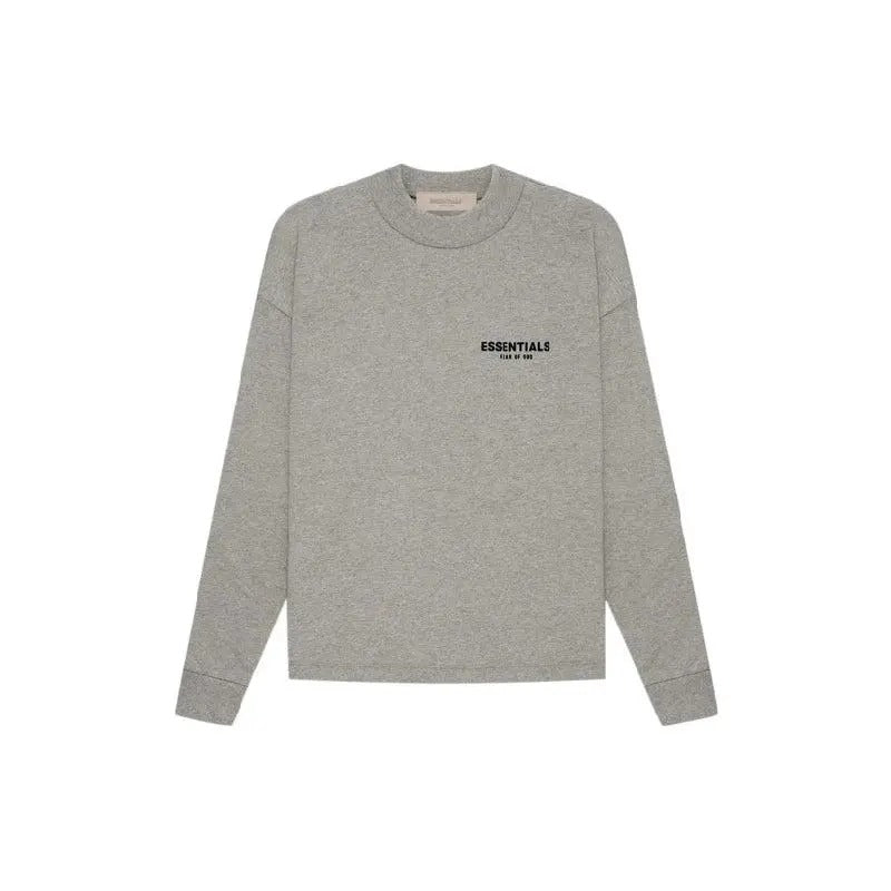Fear of God Essentials Long-Sleeve Tee 'Dark Oatmeal'