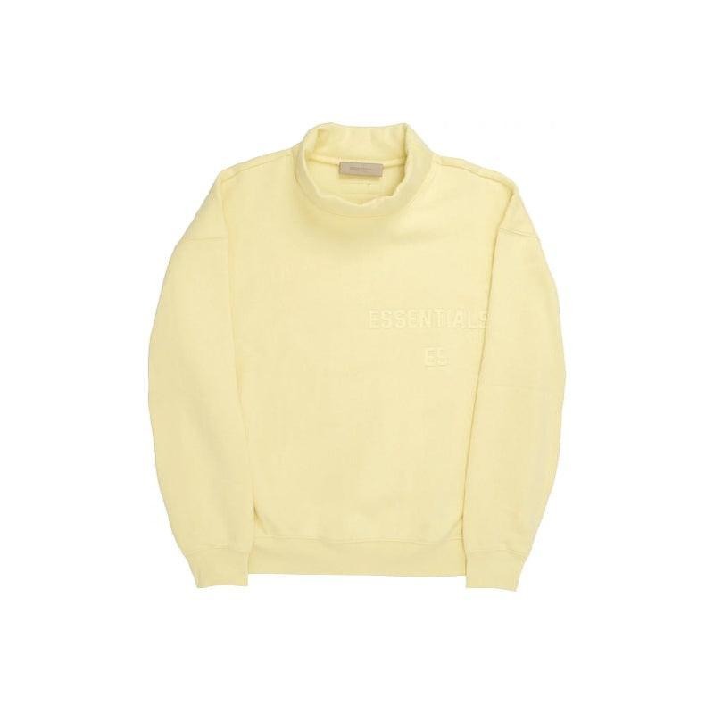 Fear of God Essentials Mockneck 'Canary' Hoodie Man
