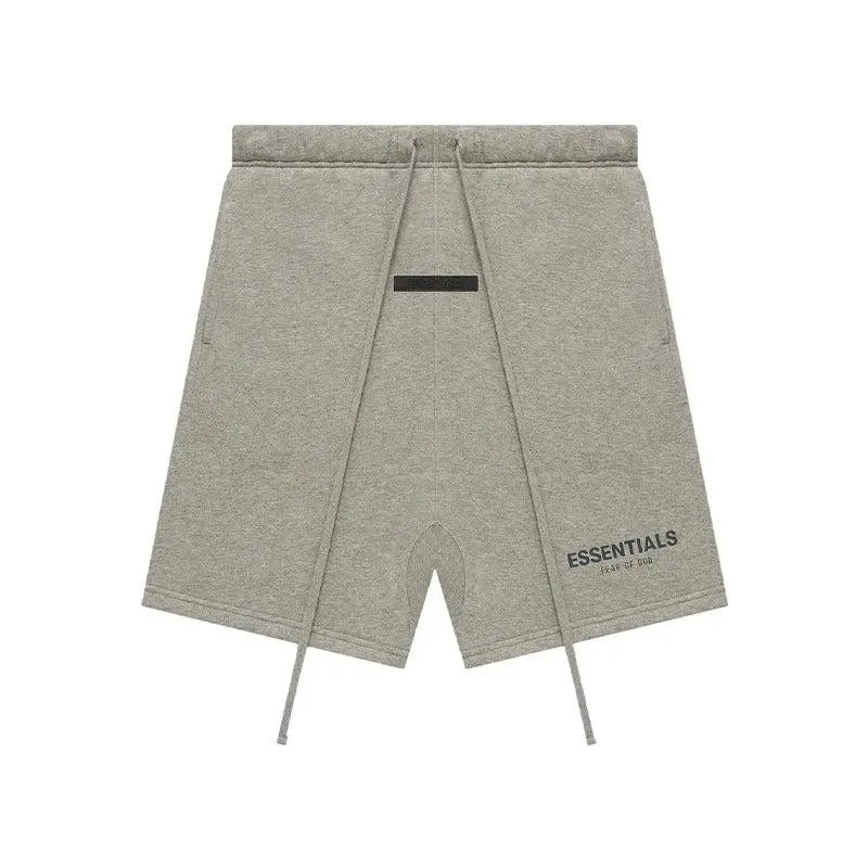 Fear of God Essentials Summer Core Sweat Short 'Dark Heather Oatmeal' Casual Man Menswear men's shorts