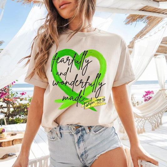 Fearfully Cerebral Palsy DTF Transfers - THIS IS NOT A SHIRT