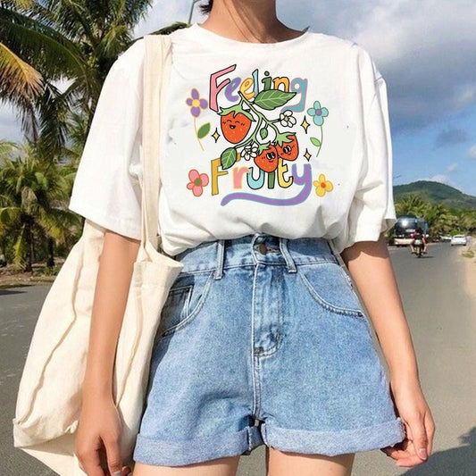 Feeling Fruity Tshirt, LGBQT Shirt, Pride Month T-Shirt, LGBT Tee, Rainbow Shirt, Retro Frog Shirt, Gay Pride Trendy Tshirt