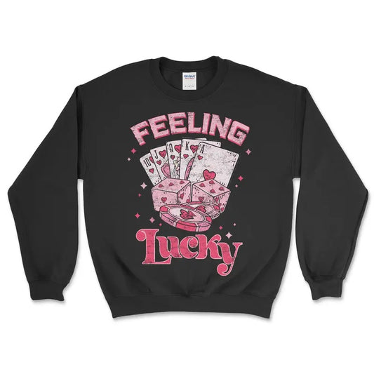 Feeling Lucky Sweatshirt and Tshirt Casual Fabric
