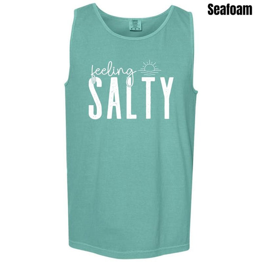 Feeling Salty Comfort Colors Tank Top 'NLB'