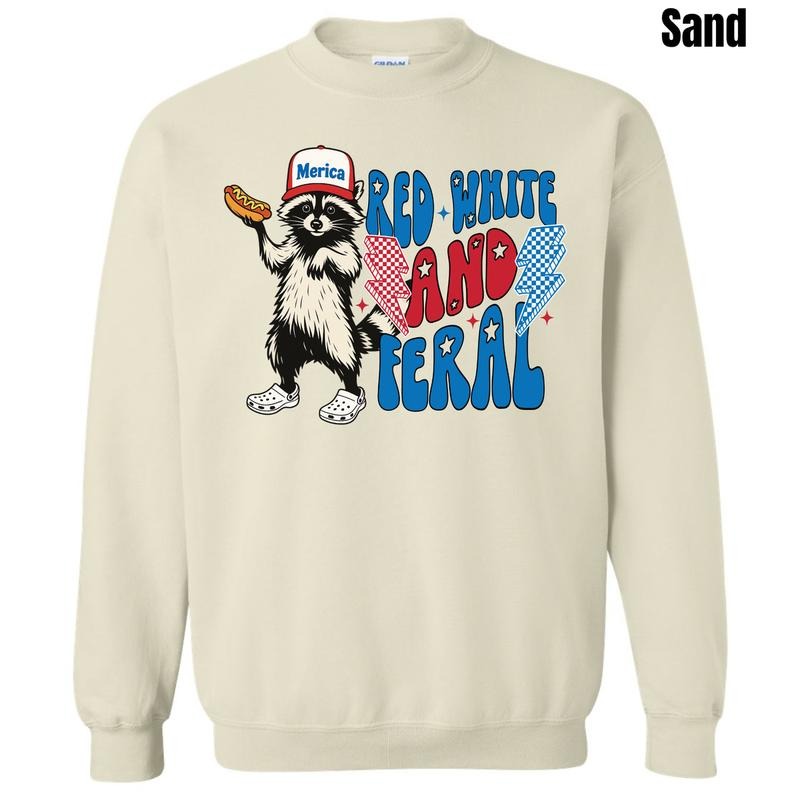 Feral America Sweatshirt 'NLB' T-Shirts, Hoodie | DripVista.com