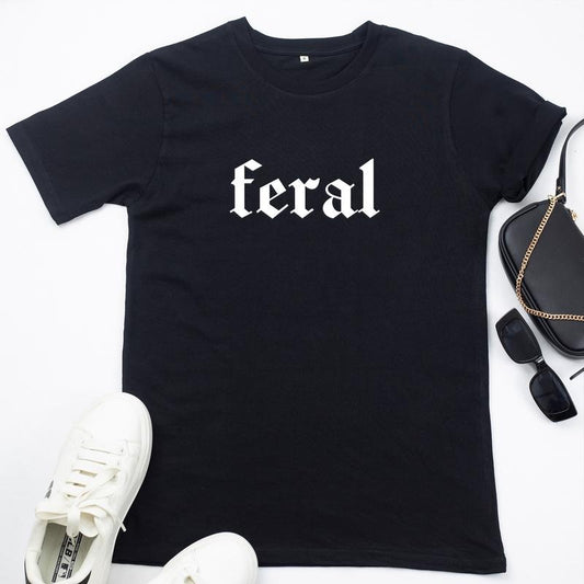 Feral Shirt, Feral Human T-shirt, Feral Shirt, Unisex Funny Shirt, Funny Quote T-Shirt, Feral Era, Cowgirl Shirt, Best Friend Gift, Sarcastic Tee