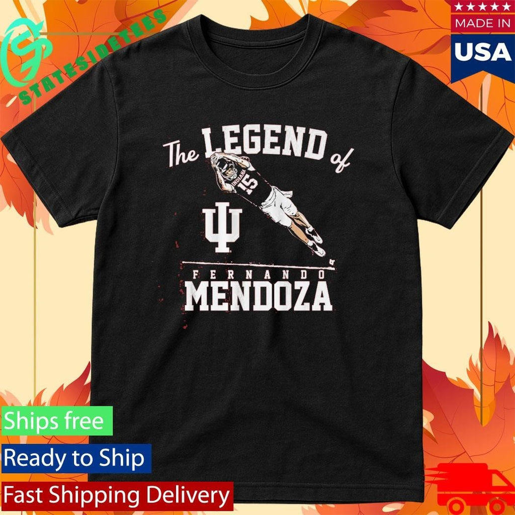 Fernando Mendoza Touchdowns The Legend Signature T-Shirt
