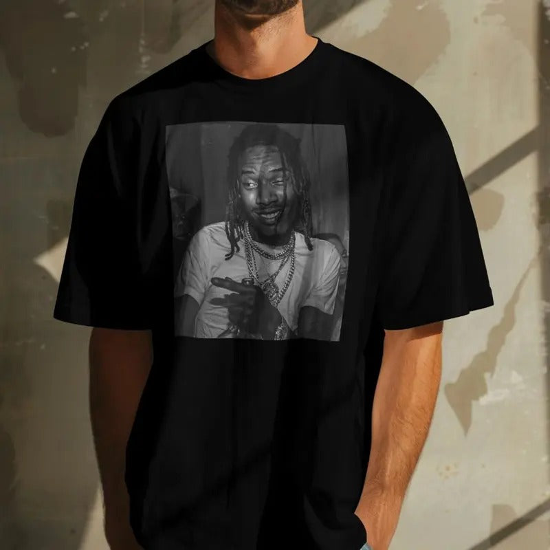 Fetty Wap T-Shirt, Retro Hip-Hop Merch, 1738 Rap Icon Tee, Trendy Fan Apparel, Gift for Music Lovers, Classic Rap Graphic Shirt