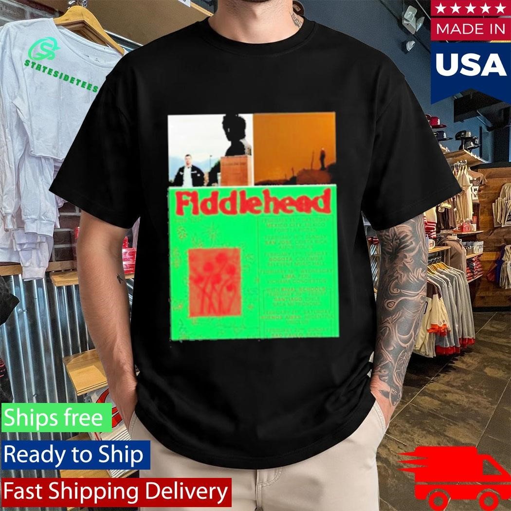 Fiddlehead February 2026 Shows Poster Shirt