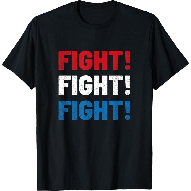 Fight Fight Fight Fist 2024 Vote Trump President Election T-Shirt made in usa Hoodie, Sweatshirt | DripVista.com
