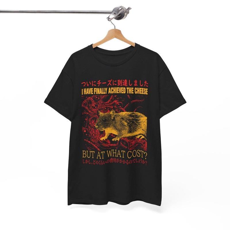 Finally Achieved the Cheese Rat T-Shirt Hoodie, Sweatshirt | DripVista.com