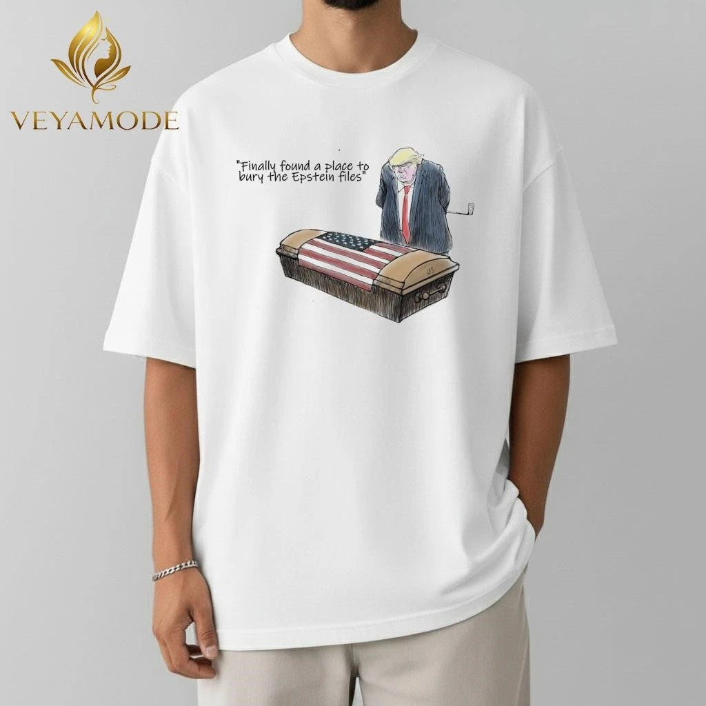 Finally found a place to bury the Epstein files Trump tee