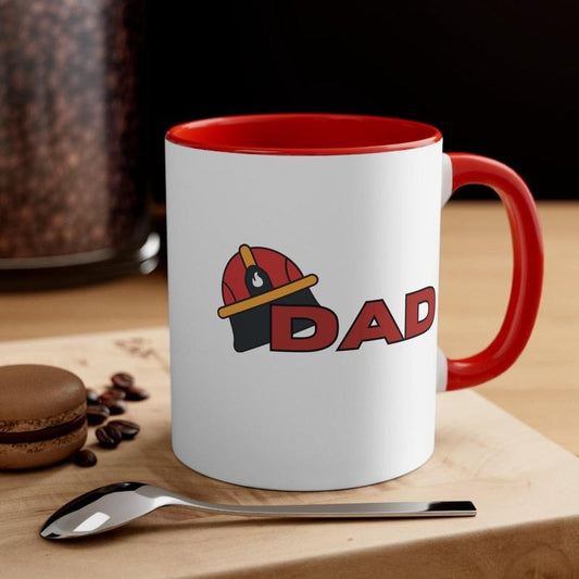 Fire.fighter Ceramic Coffee Mug Gift for Dad Fire.fighter Gift for Christmas Drinkware Glossy