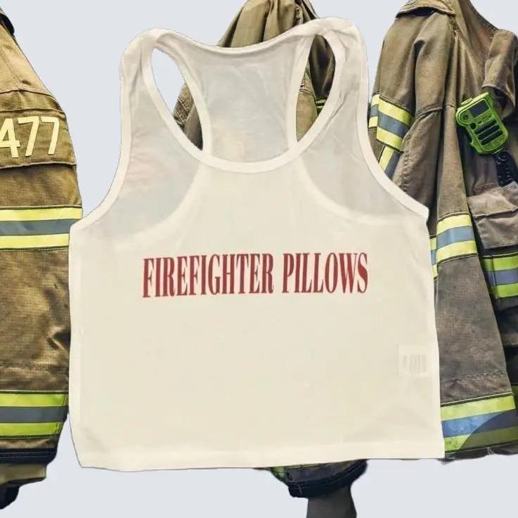 Firefighter Pillows, Y2K Shirt, Political Activism Baby Tee, LGBTQ Rights Baby Tee, Free Speech, Feminist Shirt, Gift For Her