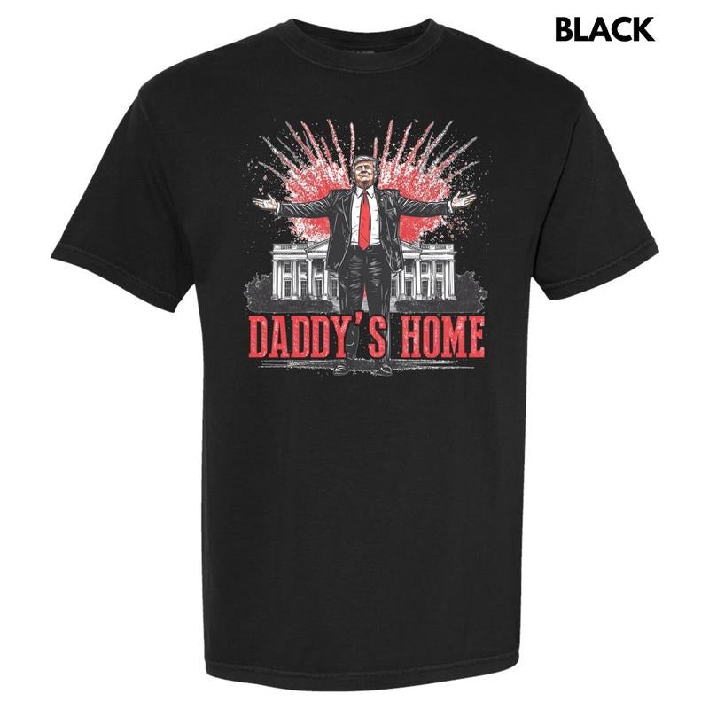Firework Daddy's Home Comfort Colors T-Shirt 'NLB'