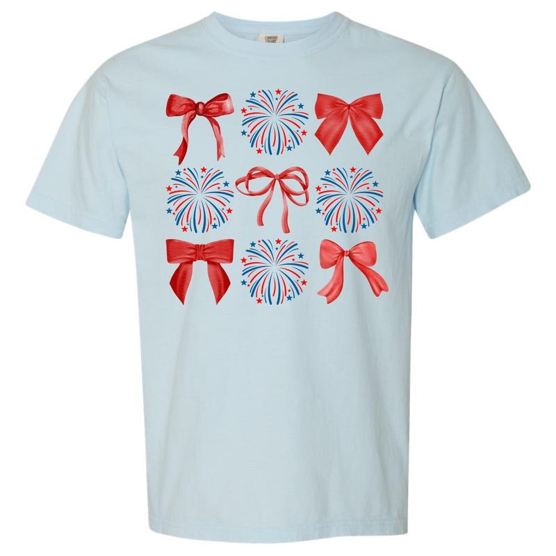 Fireworks Collage Coquette Comfort Colors T-Shirt *NLB*