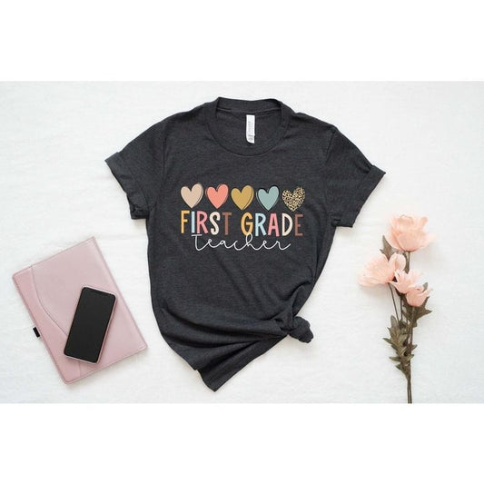 First Grade Teacher Shirt, 1st Grade Teacher Shirt, First Day of School Shirt, Back To School Shirt, First Grade Shirts, Teacher Shirt