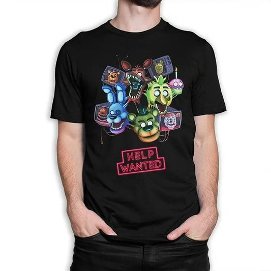 Five Nights at Freddy's Help Wanted T-Shirt, FNAF Shirt Unisex Full Size