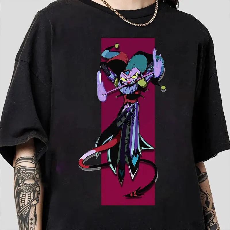 Fizzarolli T-Shirt, Helluva Boss, Cute Hazbin Hotel Characters, Hazbin Hotel T-Shirt, Hazbin Hotel Cartoon , Birthday Gift for fan