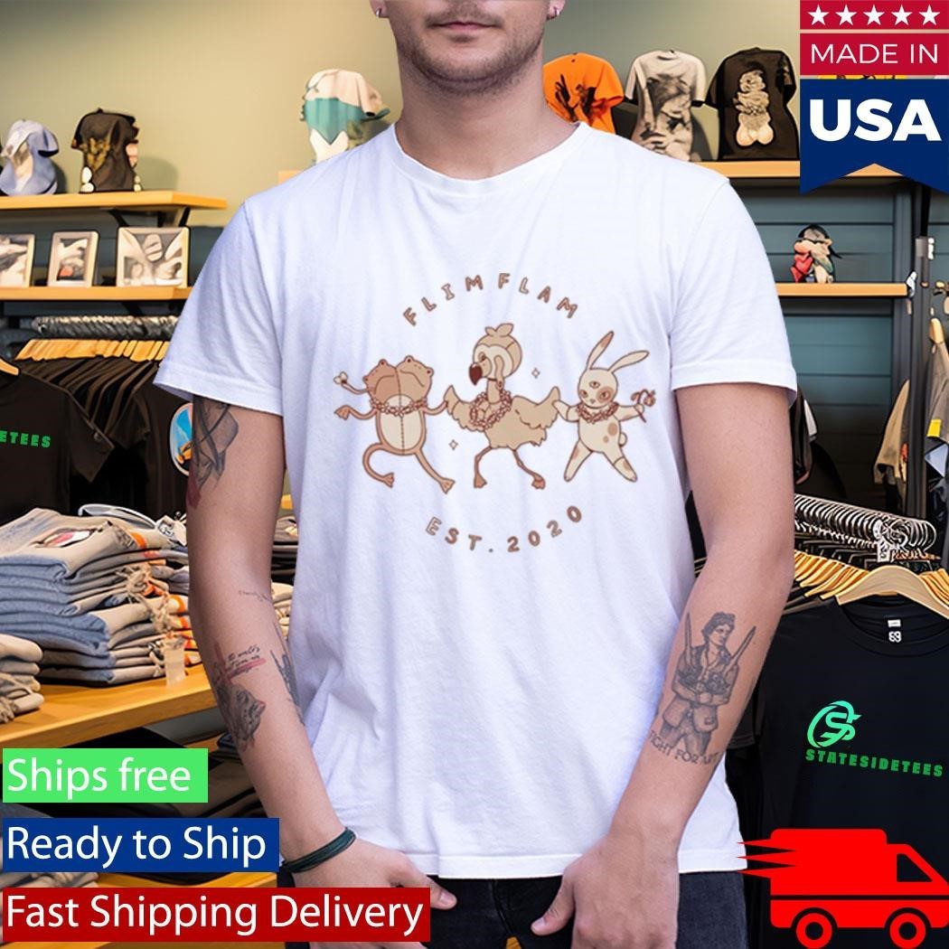 Flamingo and Friends Adult Shirt