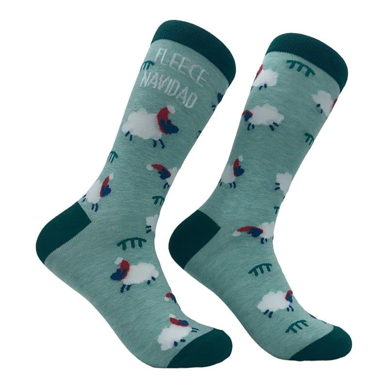 Fleece Navidad Socks Funny Cute Xmas Sheep Novelty Footwear Funny Socks T-Shirts, Hoodie, Sweatshirt | DripVista.com
