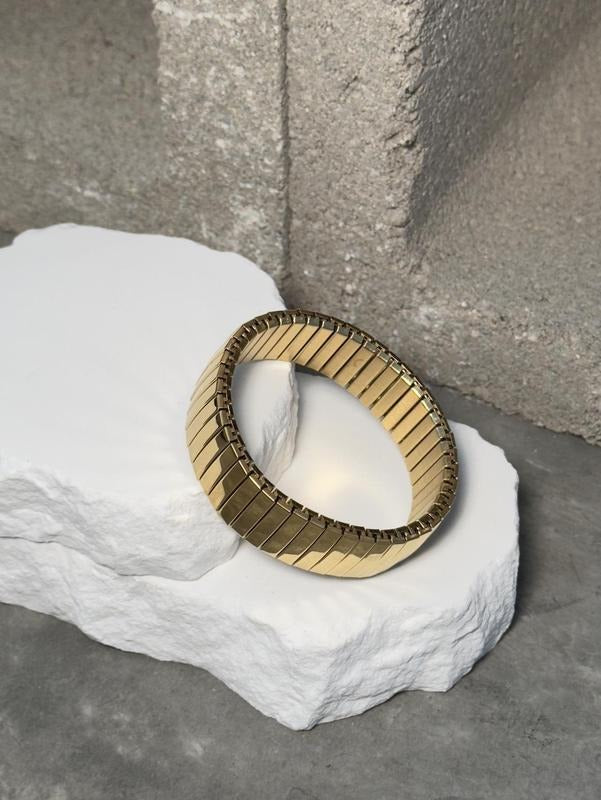 Flexible Fit Bracelet - Simple Design Gold-Tone Expandable Bracelet as shown T-Shirts, Hoodie, Sweatshirt | DripVista.com