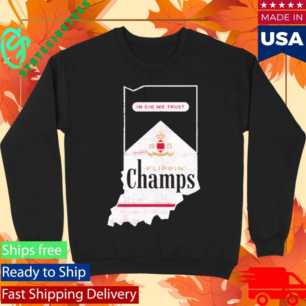 Flippin Champs Indiana College Football Fans Shirt