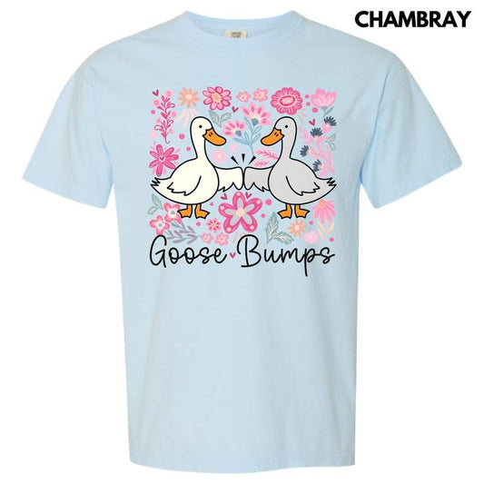Floral Goose Bumps Comfort Colors T-Shirt 'NLB'