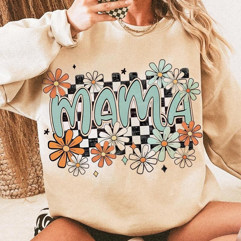 Floral Mama Shirt, Mama Flower TShirt, Coquette Mama Bow Shirt, Mama Floral, Mama Groovy Shirt, Mothers Day Shirt, Gift For Mama Shirt Shirt Idea Popular