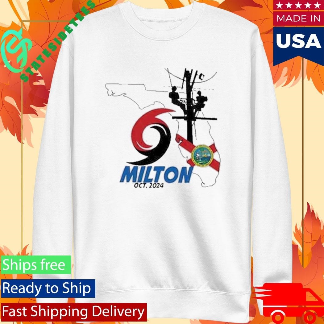 Florida I Survived Hurricane Milton October 2024 Shirt