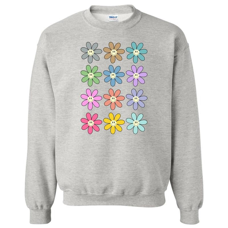 Flower Power Collage Sweatshirt 'NLB' T-Shirts, Hoodie | DripVista.com