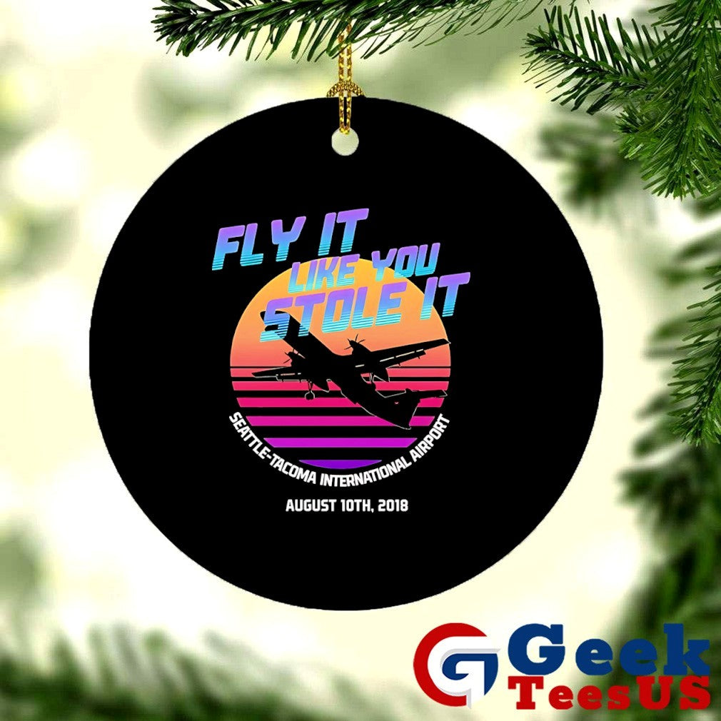 Fly it like you stole it Seattle-Tacoma International Airport shirt
