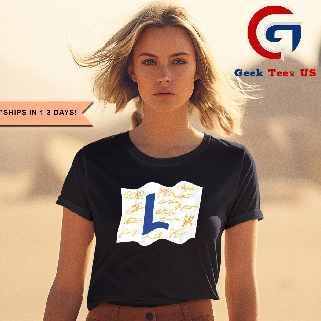 Fly the L Milwaukee Brewers baseball signature shirt