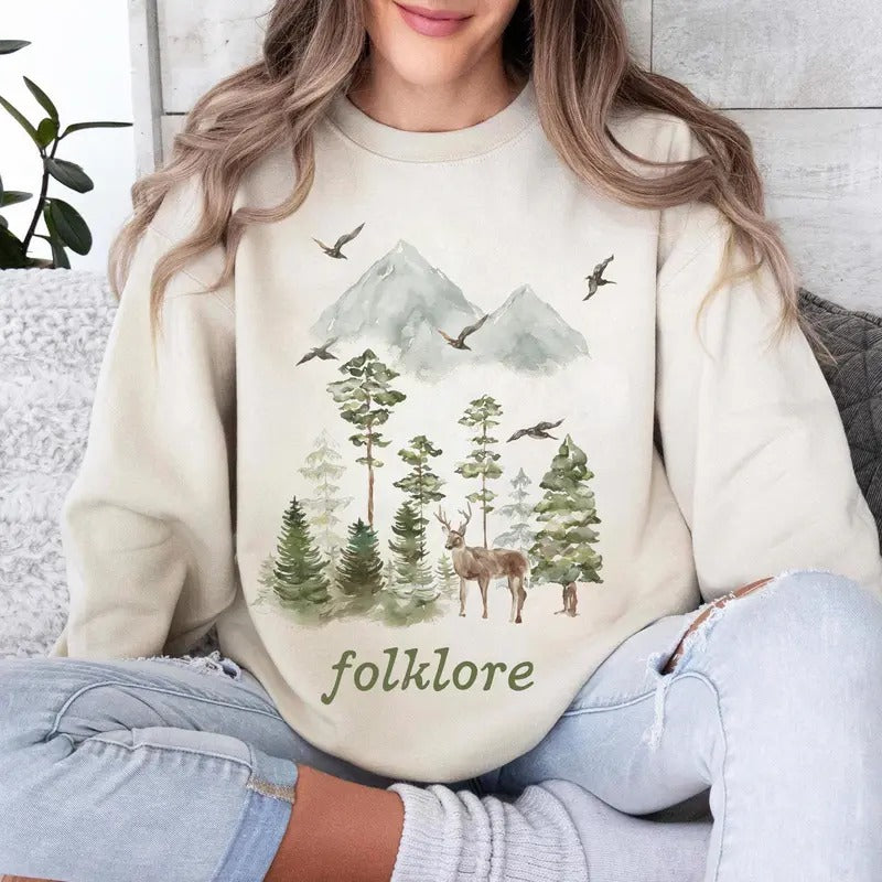 Folklore Sweatshirt, Folklore TS tracklist aesthetic Shirt, Taylor's  Tee, TS 1989 Shirt, Fan Gifts
