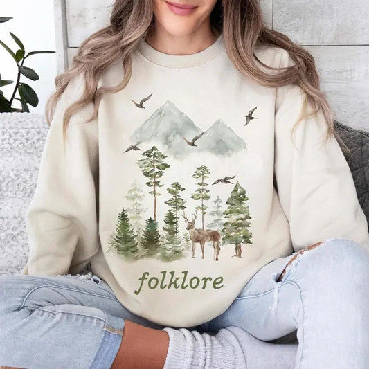 Folklore Sweatshirt, Folklore TS tracklist aesthetic Shirt, Taylor's  Tee, TS 1989 Shirt, Fan Gifts